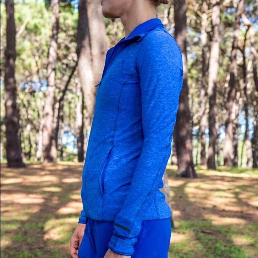 Lululemon Pace Pusher Pullover in Harbor Blue 8 - Picture 5 of 16